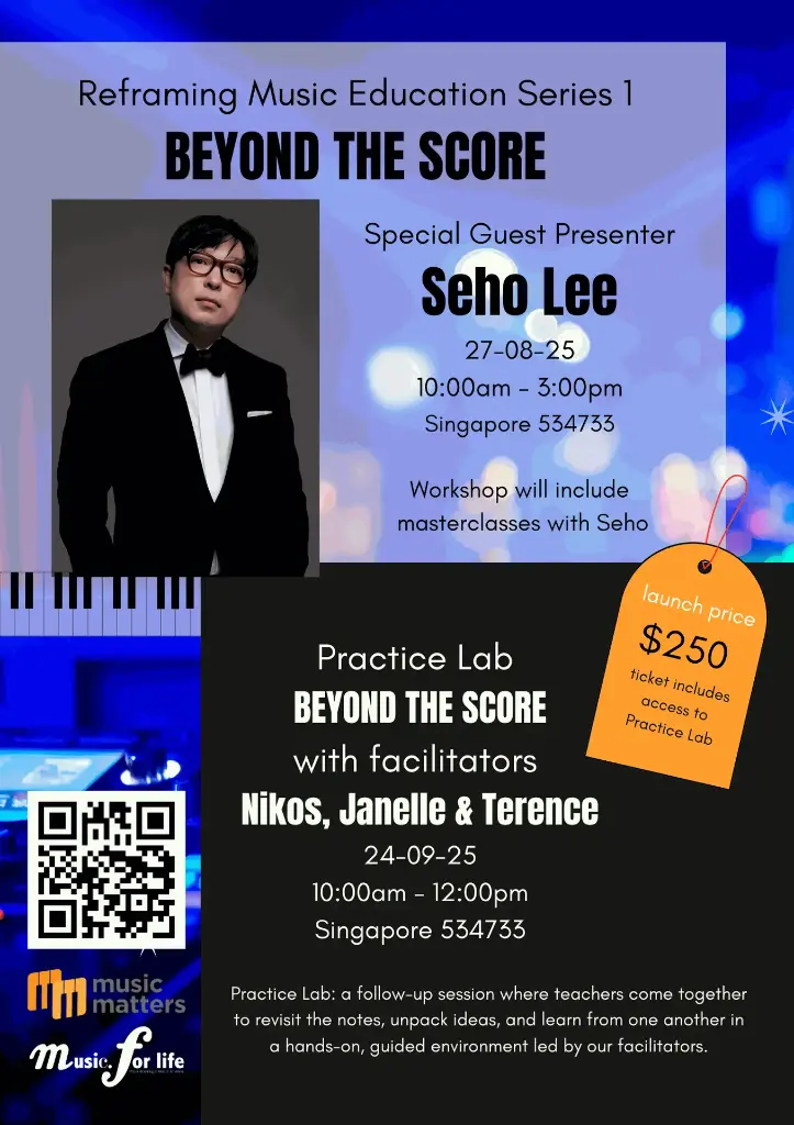 Beyond the Score with Seho Lee & 1 Practice Lab Session